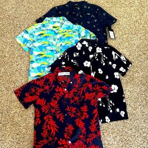 Lot of Boys Button Down Shirts - Small 6/7